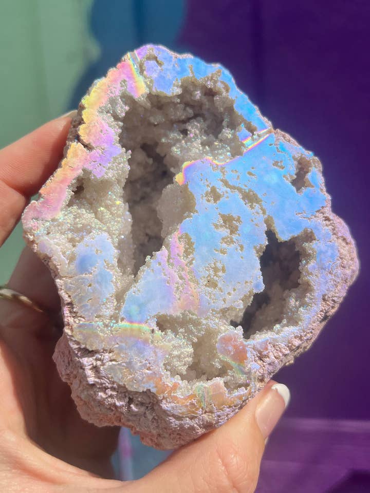 Géode à quartz Aura n° 4 pour la vente par Aurafy