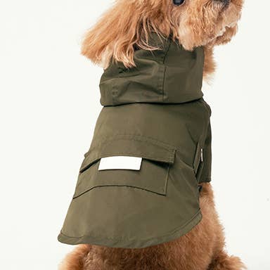 PEHOM - Wholesale Pet Raincoat - Dog - Raincoat - Green0