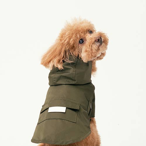 PEHOM - Wholesale Pet raincoat – Dog - Raincoat - Green0