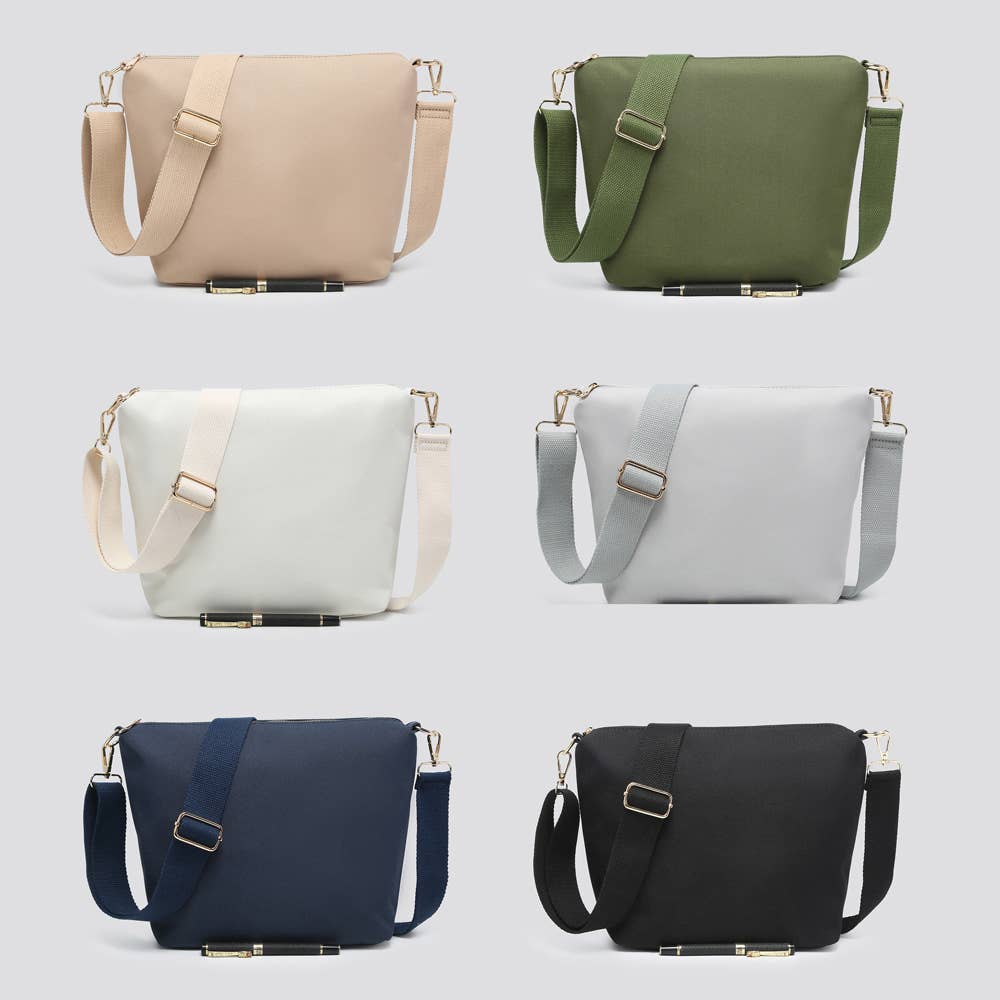 House of Milano – wholesale Crossbody bag – Women's – 25023 Canvas Crossbody Bag8