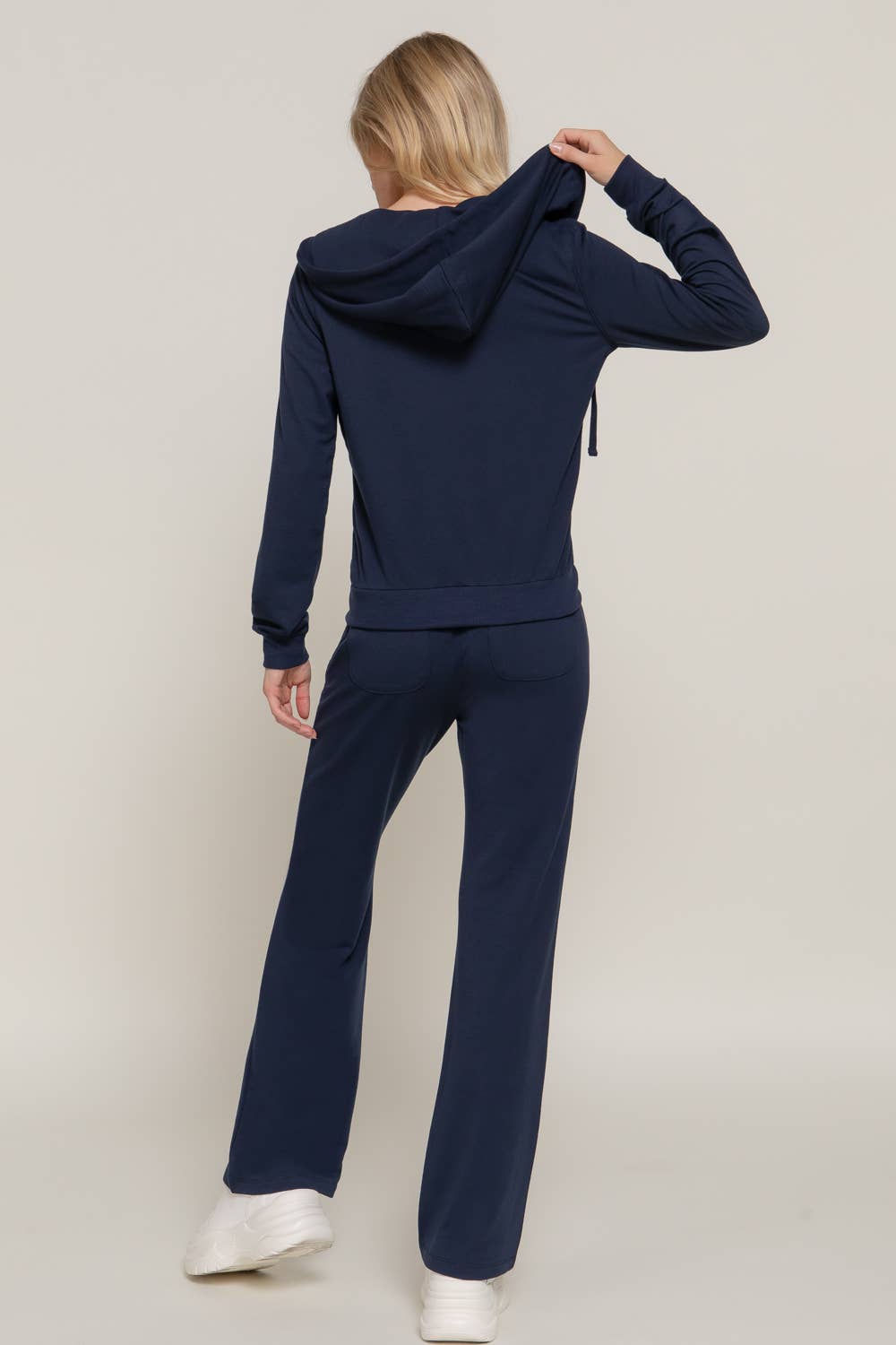 Active Basic | Active USA - Wholesale Lounge Set - Women's - Long Sleeve Hoodie Jacket & Pants Sweatsuit Set  36