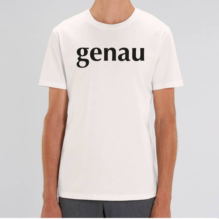 T-Shirt Genau Unissexo por atacado de Meeplings | Handmade in Berlin