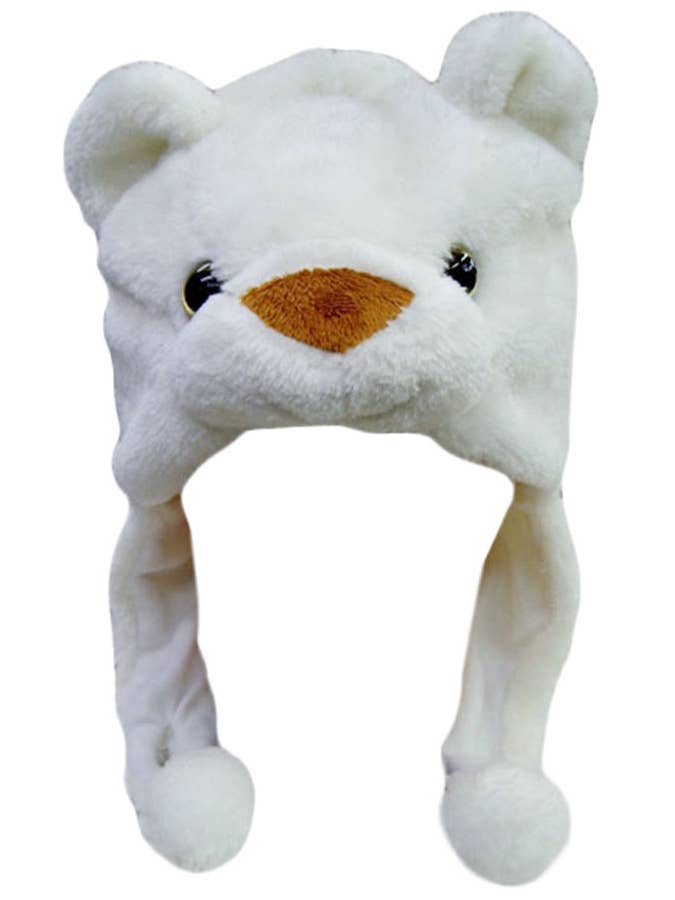 Cap Zone - Wholesale Costume – Women's - Animal Plush Teddy Fur Hat with Short Ear Flaps35