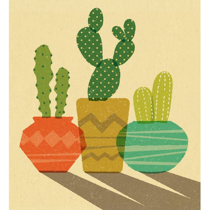 Cactus - Impresiones artísticas para venta al por mayor de Robot Candy