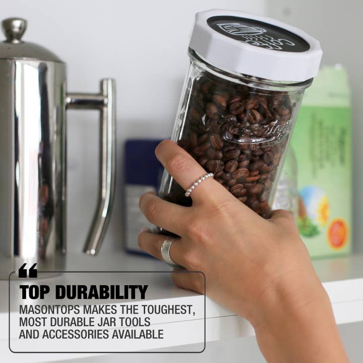 Masontops – wholesale Kitchen tool/gadget – Tough Band Plastic Screw Bands for Mason Jars5