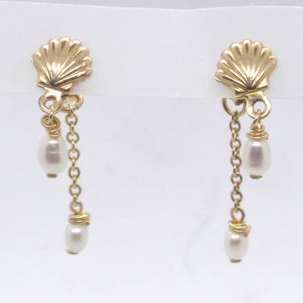 Brincos Seashell por atacado de VIXIN Collection