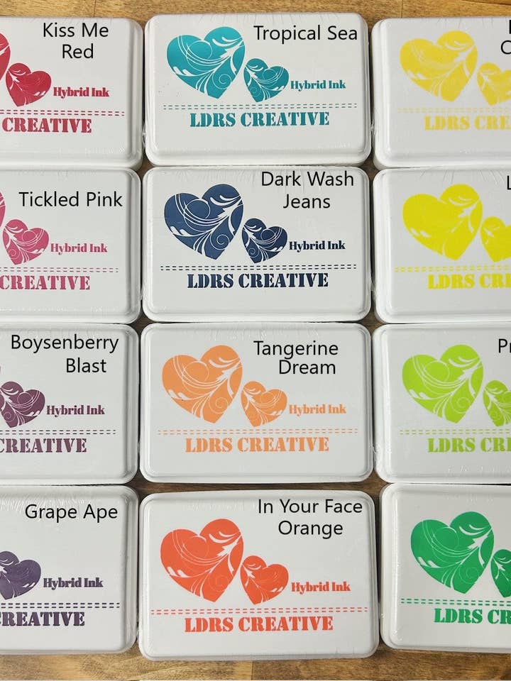 LDRS Creative YOU CHOOSE Hybrid Ink Pads Acid Free Stamping for wholesale by Garmy Books