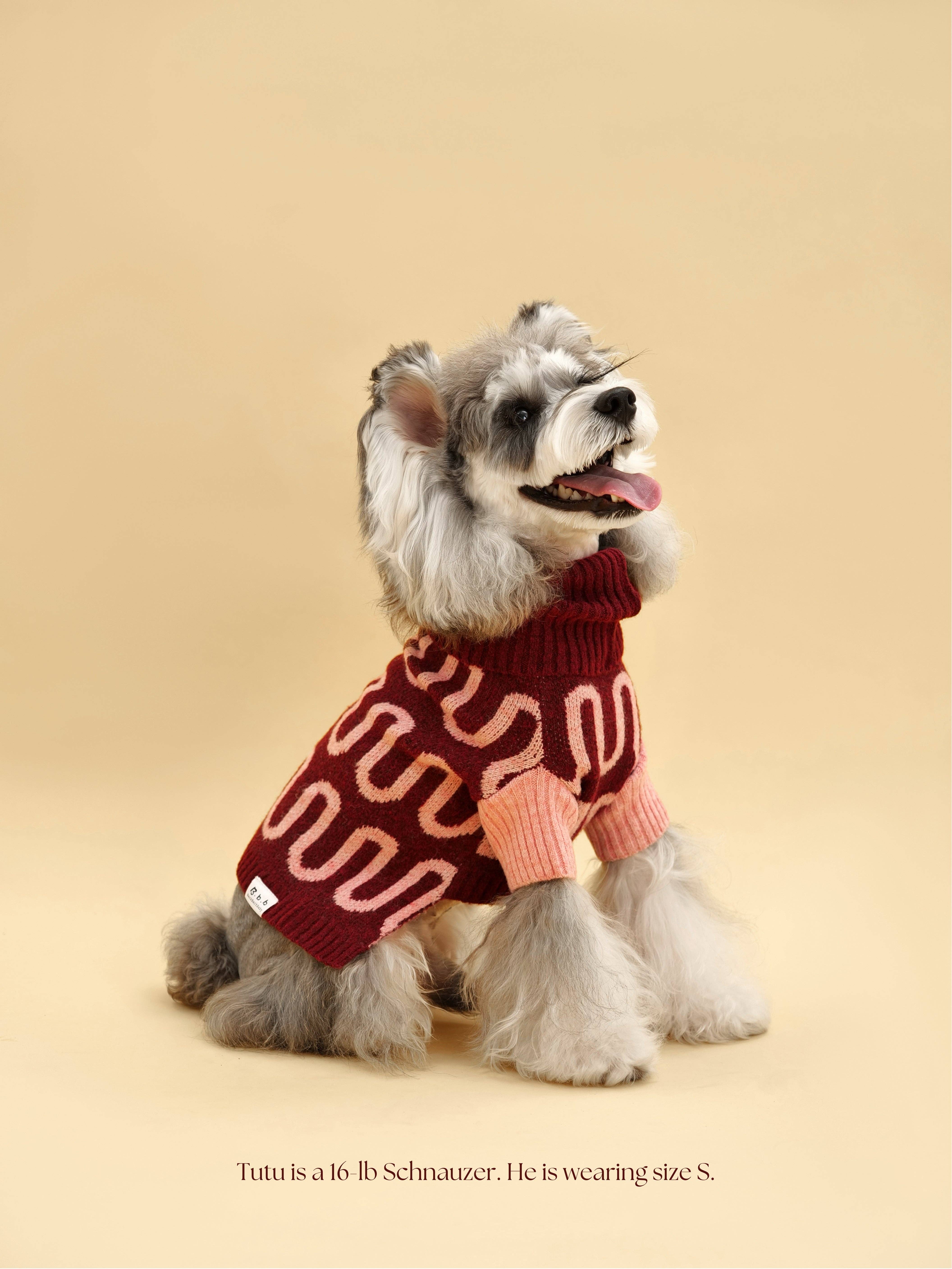 BarkBarkBaby - Wholesale Pet Sweater - Dog - Rosé Bliss Sweater5