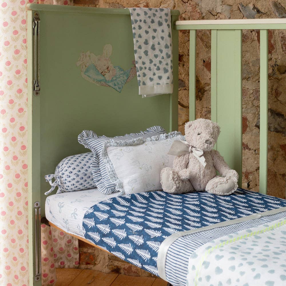 Willa and the Bear - Wholesale Pillow/Cushion - Kids & Baby - Muslin Ruffle Mini Pillow20