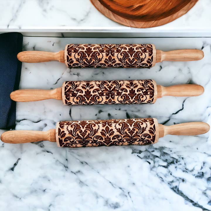 Gia Roma - Wholesale Rolling Pin - Spring Kitchen Gifts + Easter Baking, Rolling Pin for cookie