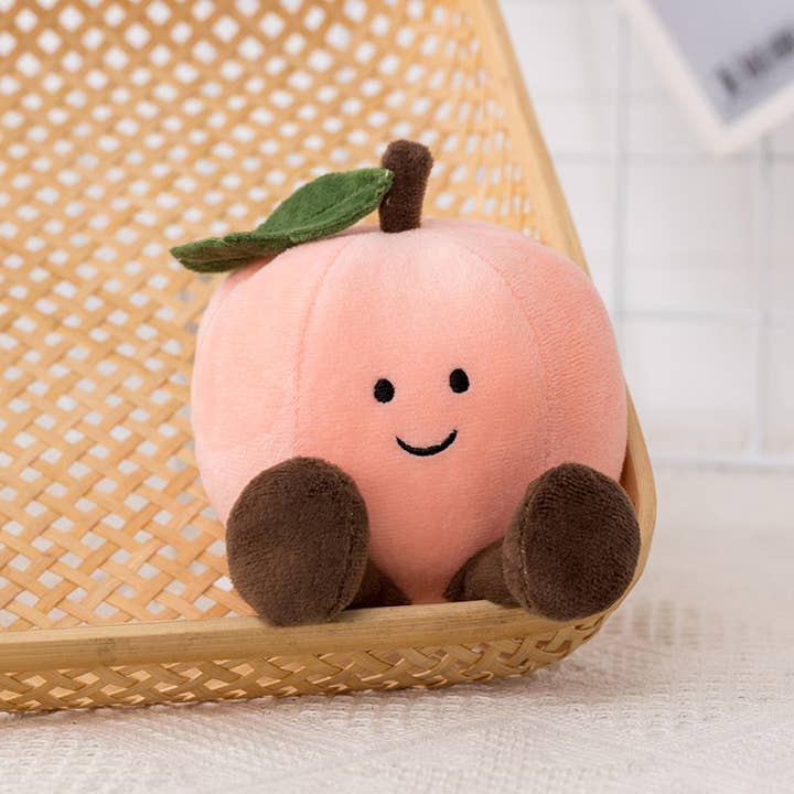 6-6.5" Peach Plush (length including legs) for wholesale by Sinomd Canada