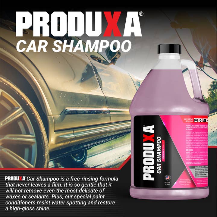 ProduXa - Wholesale Automotive Cleaning Products - PRODUXA® CAR SHAMPOO - 1 GALLON3