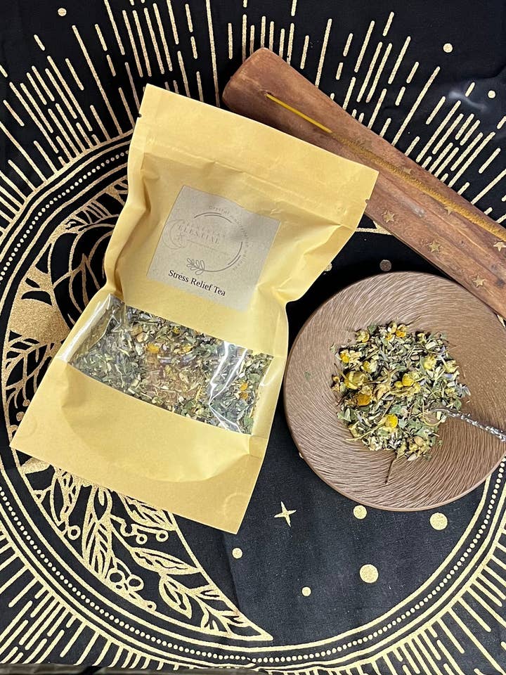Stress Relief Tea for wholesale by Bienestar Celestial LLC