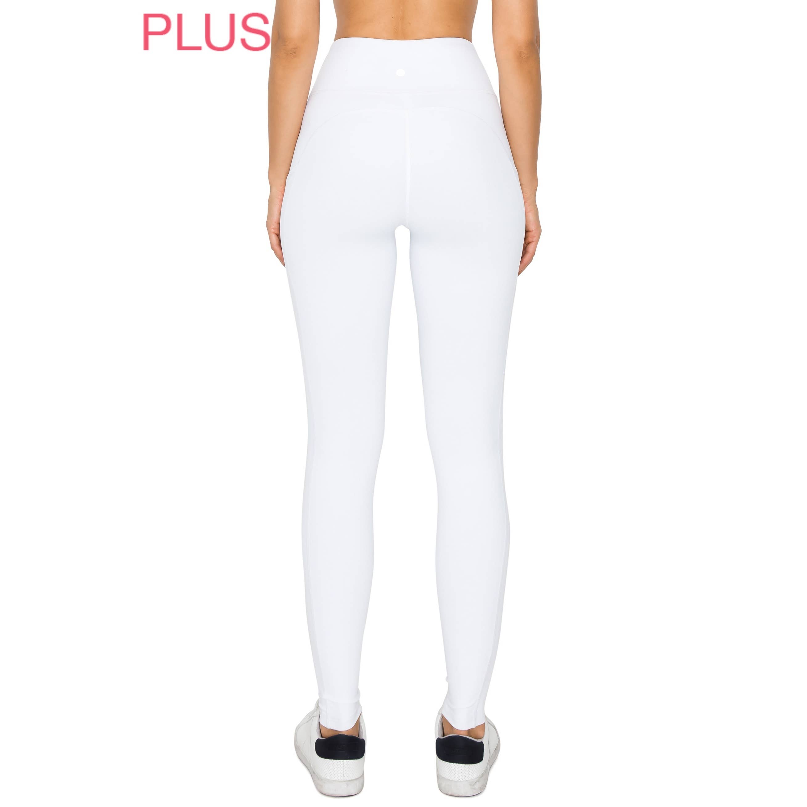 Leggings Depot - Venta al por mayor Leggings deportivos/cómodos - Mujer - Leggings deportivos sólidos de cintura alta premium de talla grande16