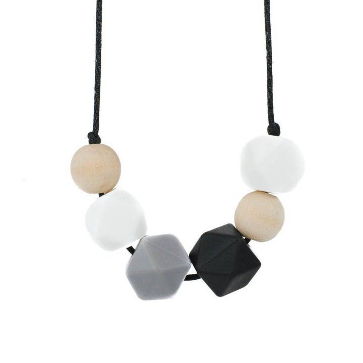 Silicone Sensory Necklace - Brooklyn for wholesale by Glitter & Spice