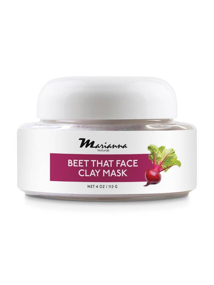 Beet That Face Clay Mask for wholesale by Marianna Naturals Corp.