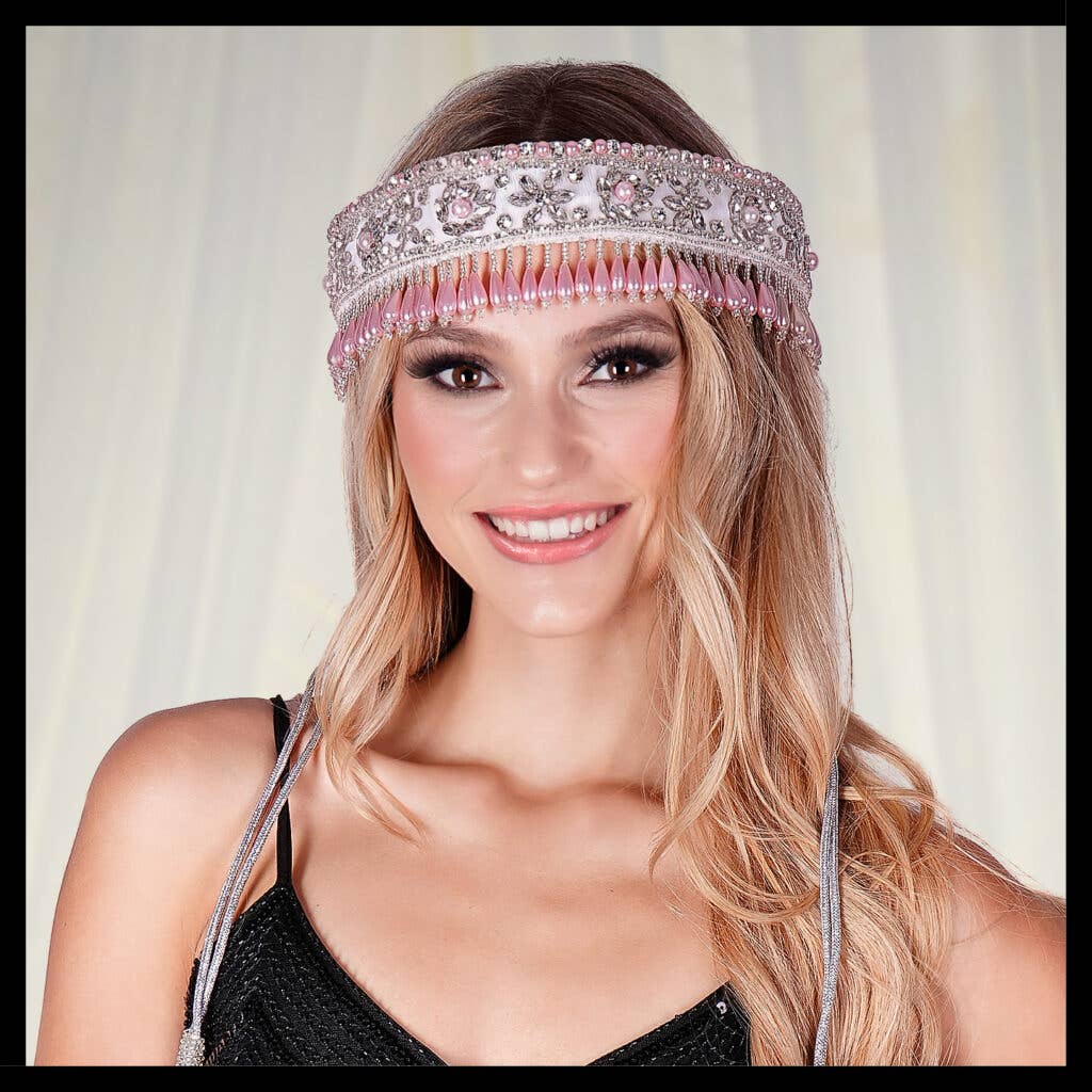 Western Fashion – wholesale Belt – Women's – 97503 - Crystal Belt - Pink0