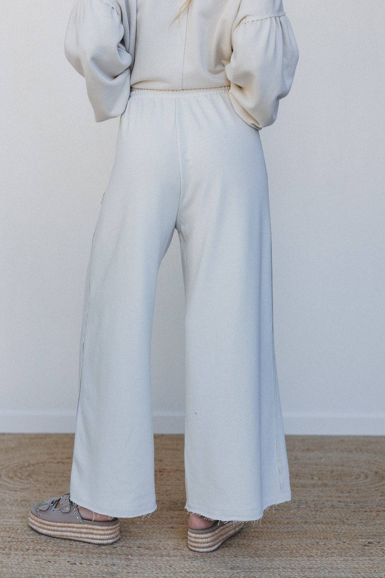 Laid Back Love Pants - Beige for wholesale on Faire1