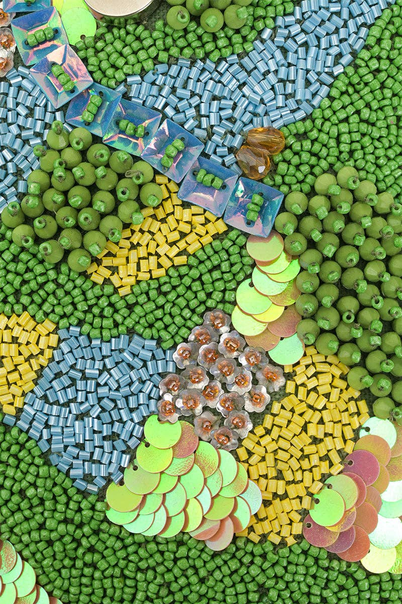 America & Beyond - Wholesale Shoulder Bag - Women's - Rainforest Beaded Shoulder Bag1