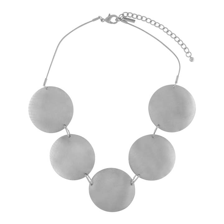 Alaya IN:STORE Short Orbit Necklace Silver Plating for wholesale by Dansk Copenhagen