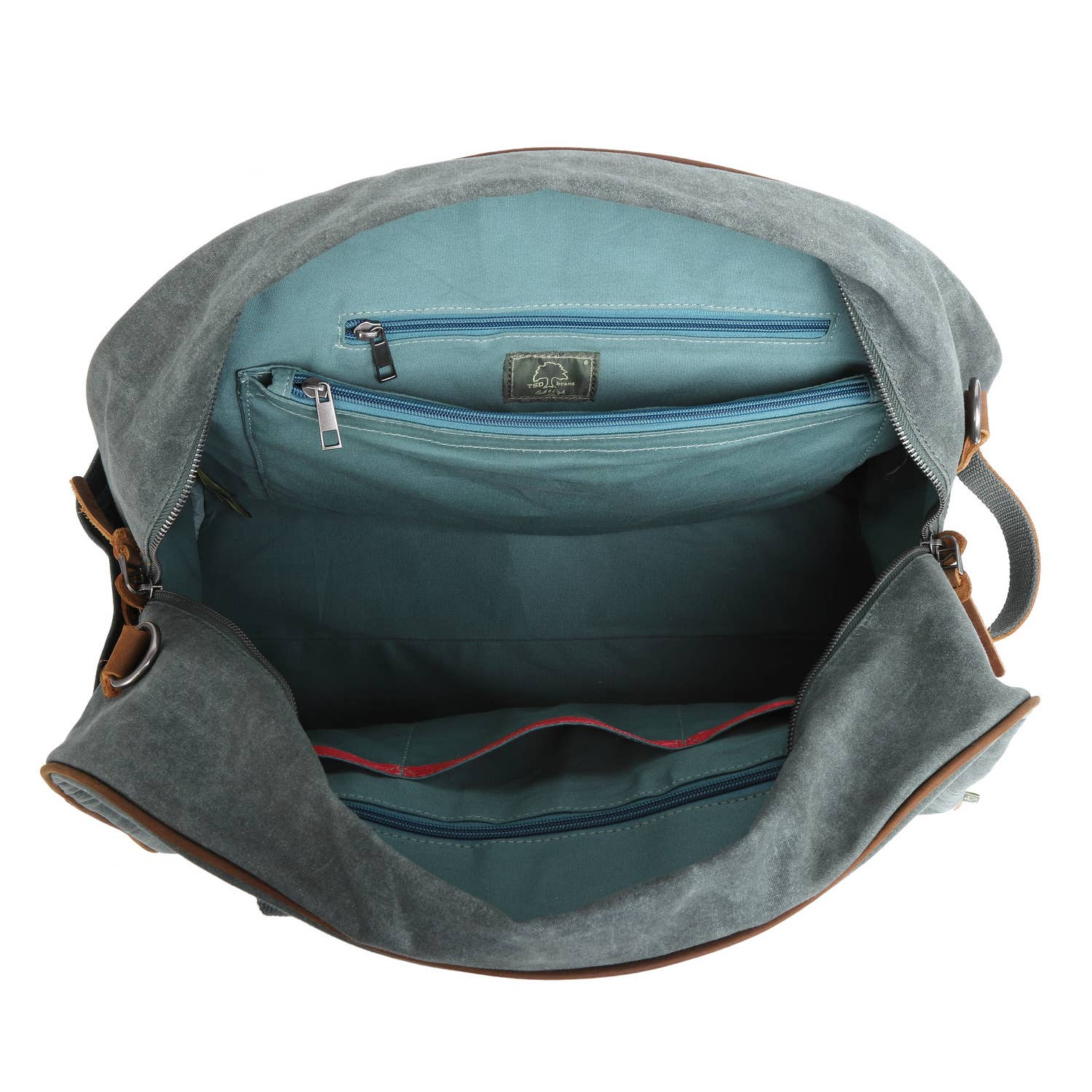 TSD Brand - Wholesale Weekender Bag - Unisex - Stone Creek Waxed Canvas Travel Bag7