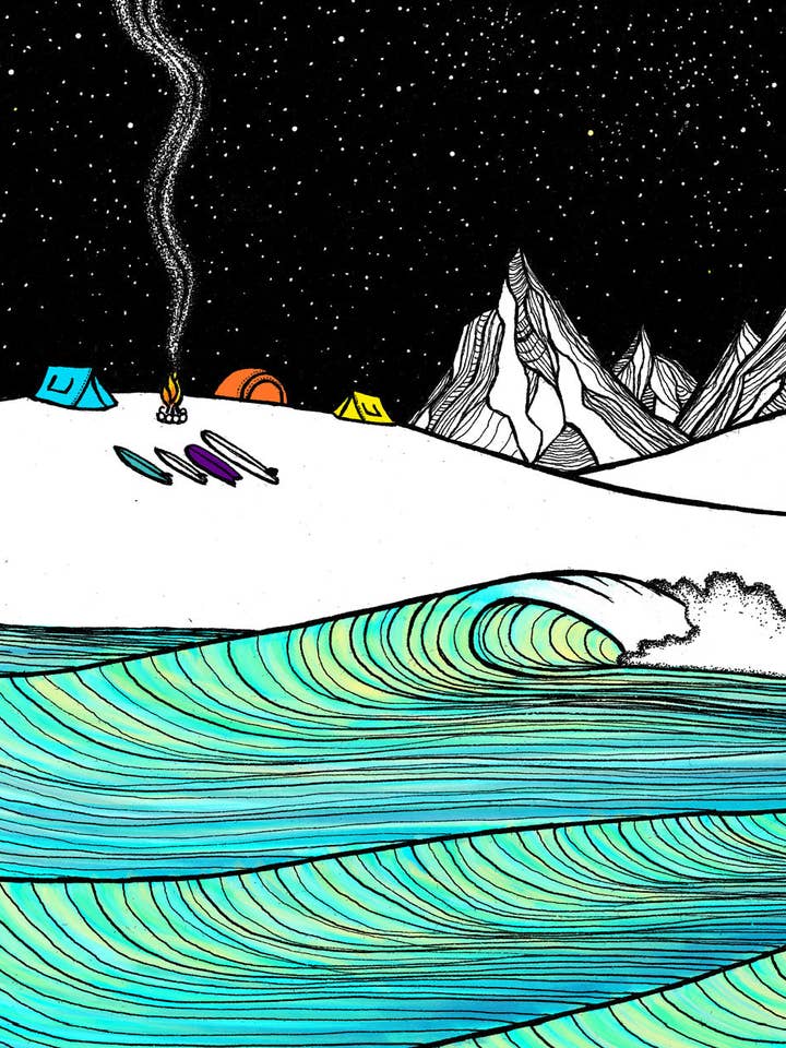 Couleur du pays des merveilles - Imprimé/Impression encadrée pour la vente par Jonas Claesson