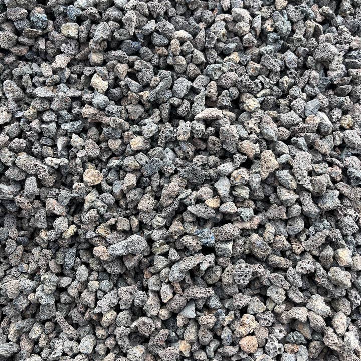 Ivy May Co - Wholesale Planting/Potting Soil - Bulk Amendments- 3/16" Black Lava Rock (5 Gallons)3
