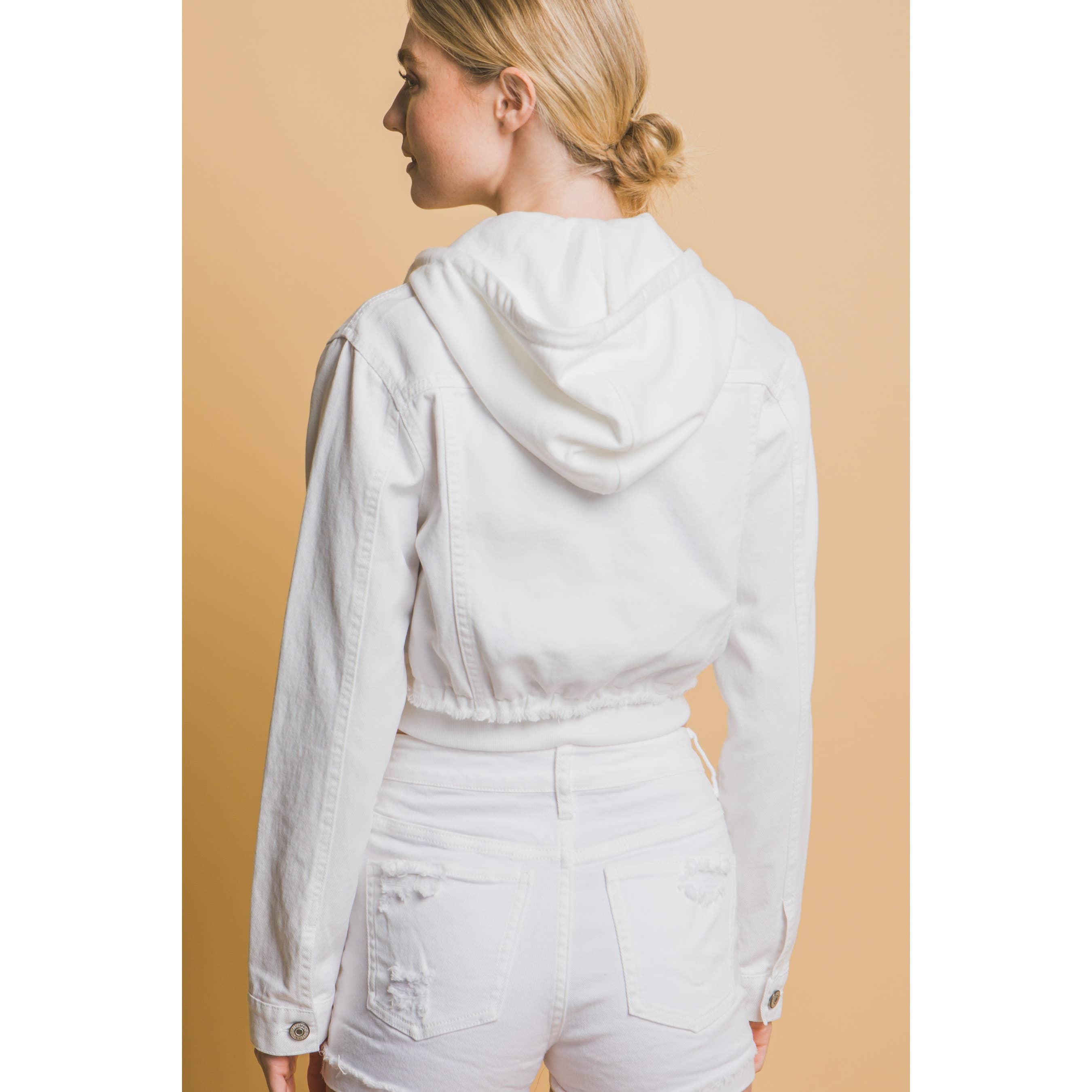 Apolline – Großhandel Jacke – Damen – Kurz geschnittene Jeansjacke2