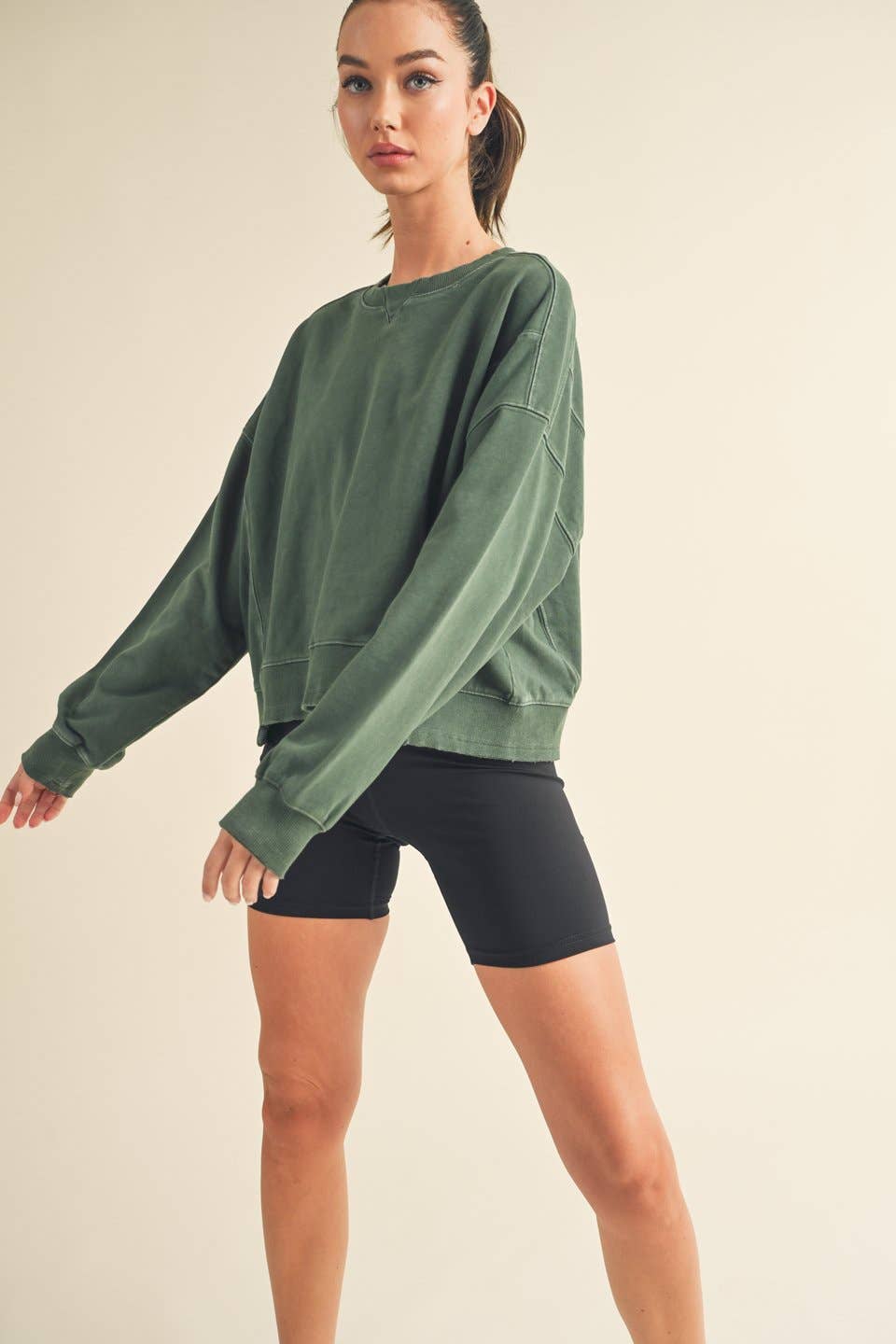 The Evergreen Crewneck Sweatshirt for wholesale on Faire6