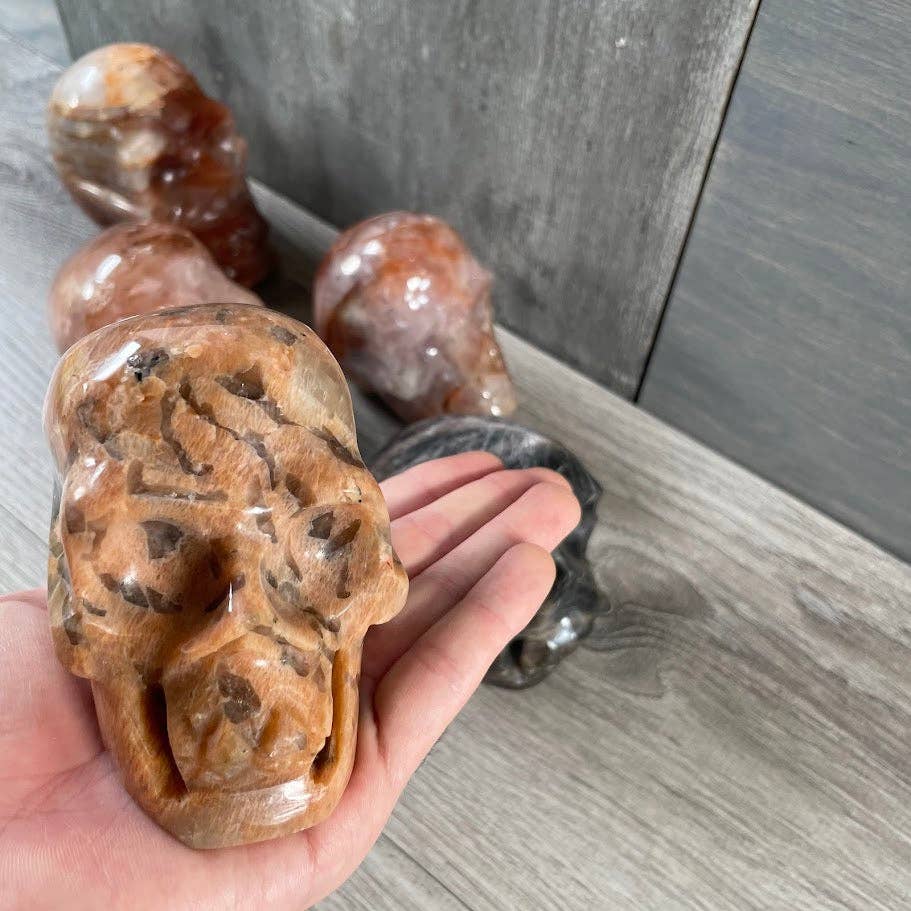 Keystone Crystals - Wholesale Spiritual Stone/Crystal - Assorted Crystal Skulls – Bulk Lot for Gift Shops67