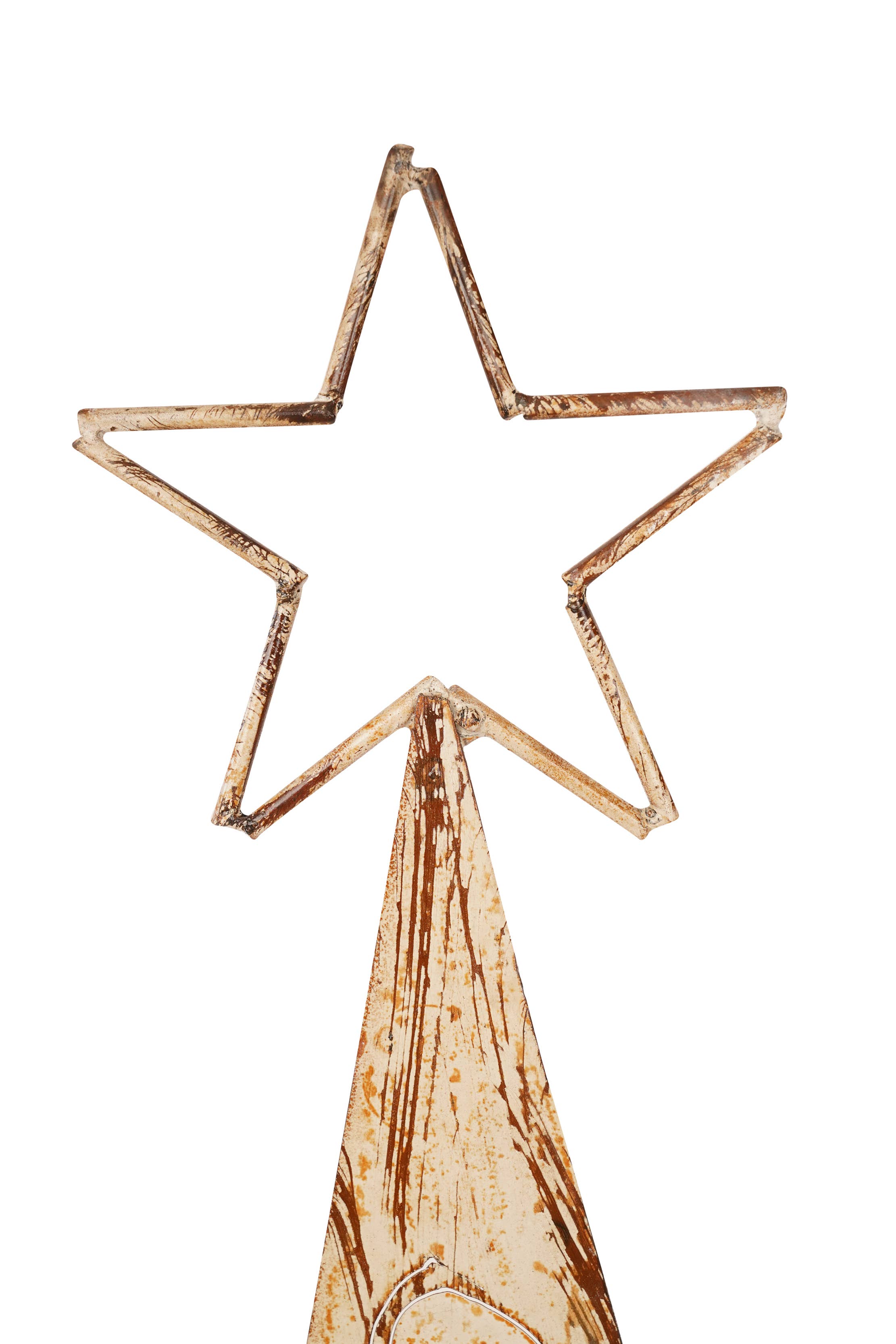 My Amigos Imports - Venta al por mayor Decoración navideña - Árboles de Navidad de metal estilo granja - Decoración del hogar - Tres tamaños8