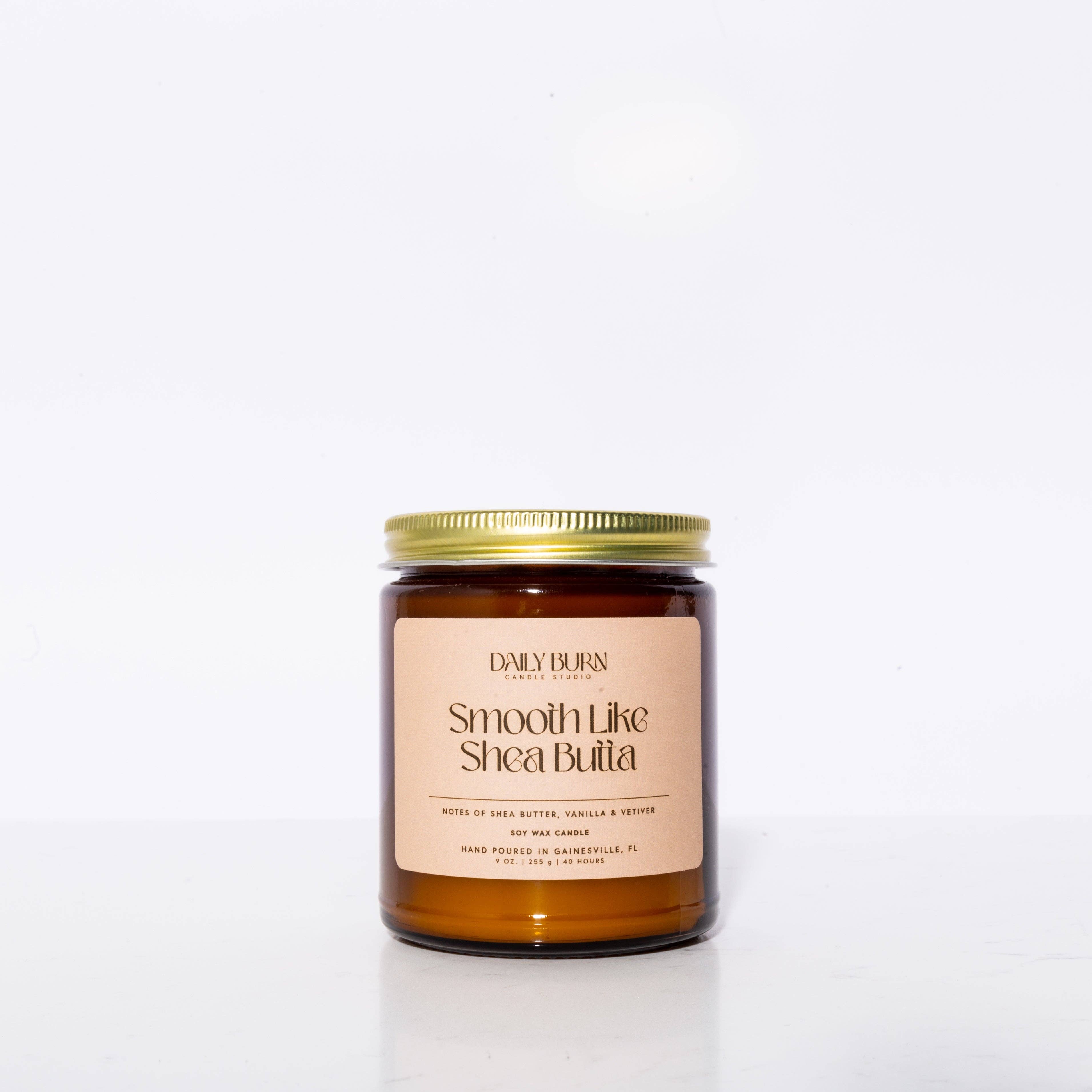 Daily Burn Candle Studio - Wholesale Jar/Filled Candle - Smooth Like Shea Butta