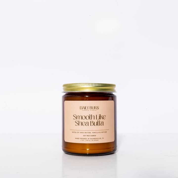 Daily Burn Candle Studio - Wholesale Jar/Filled Candle - Smooth Like Shea Butta