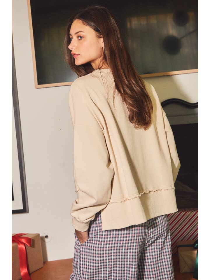 Oddi - Wholesale Sweatshirt - Women's - Relaxed Crewneck Sweatshirt4