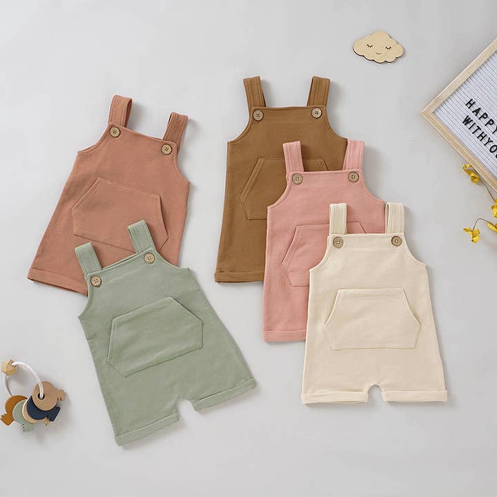 Salopettes décontractées pour enfants en coton biologique pour bébé pour la vente par shoplittleswan