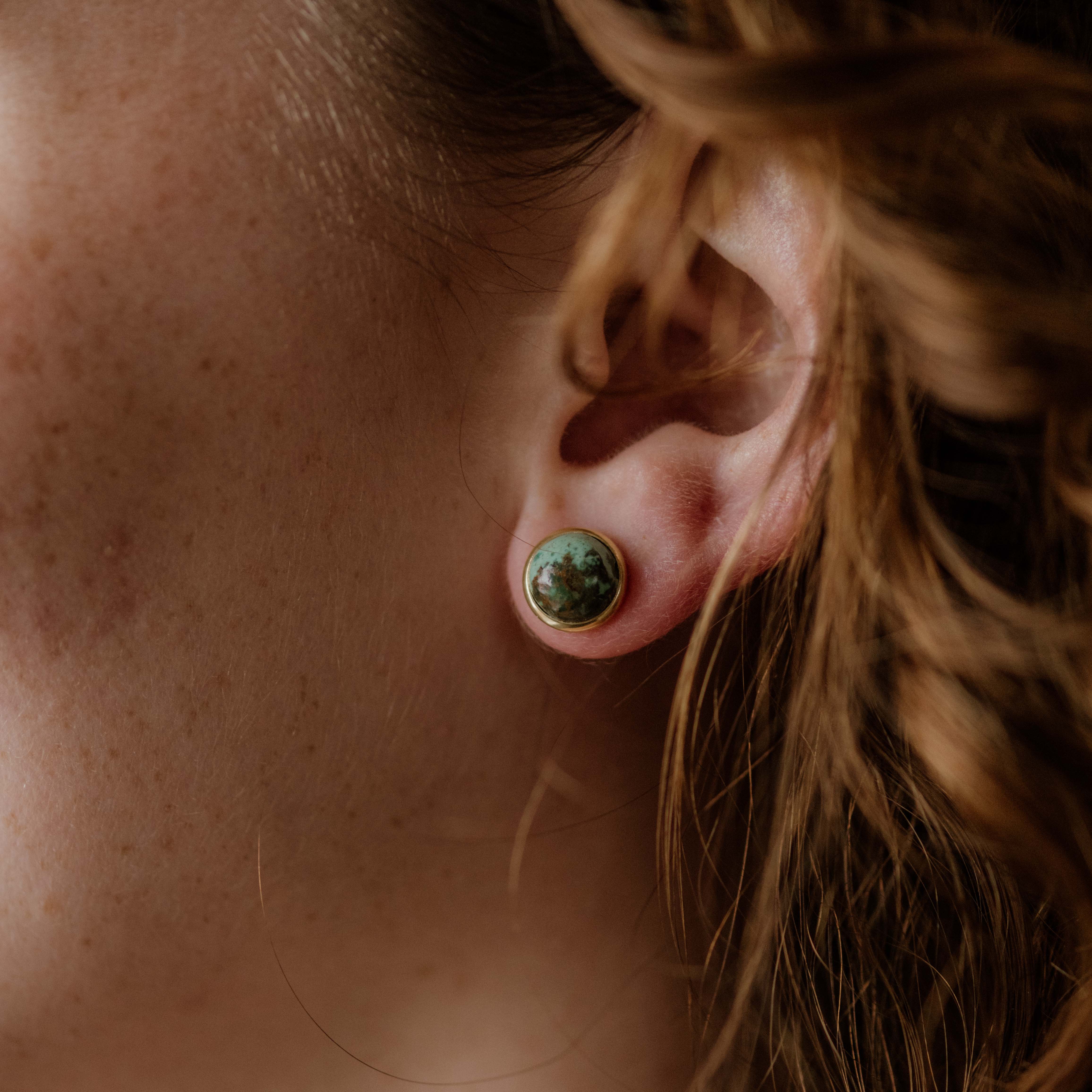Commonform - Wholesale Stud/Post Earrings - Hyalite Studs // Turquoise6