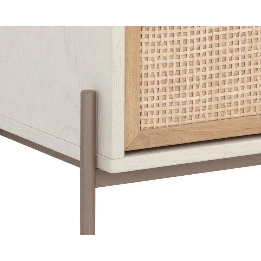 LOOMLAN - Wholesale Bedroom Furniture - Avida Wooden Iron Nightstand7