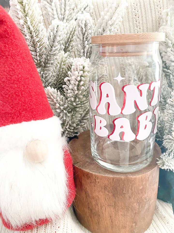 Lançamento antecipado de Natal - Santa Baby por atacado de Drink Happy Design Co