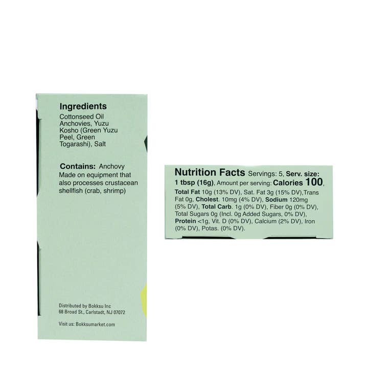 Bokksu - Wholesale Fish/Seafood - Bokksu Tinned Shirasu Anchovies with Yuzu Pepper (4-Pack)6