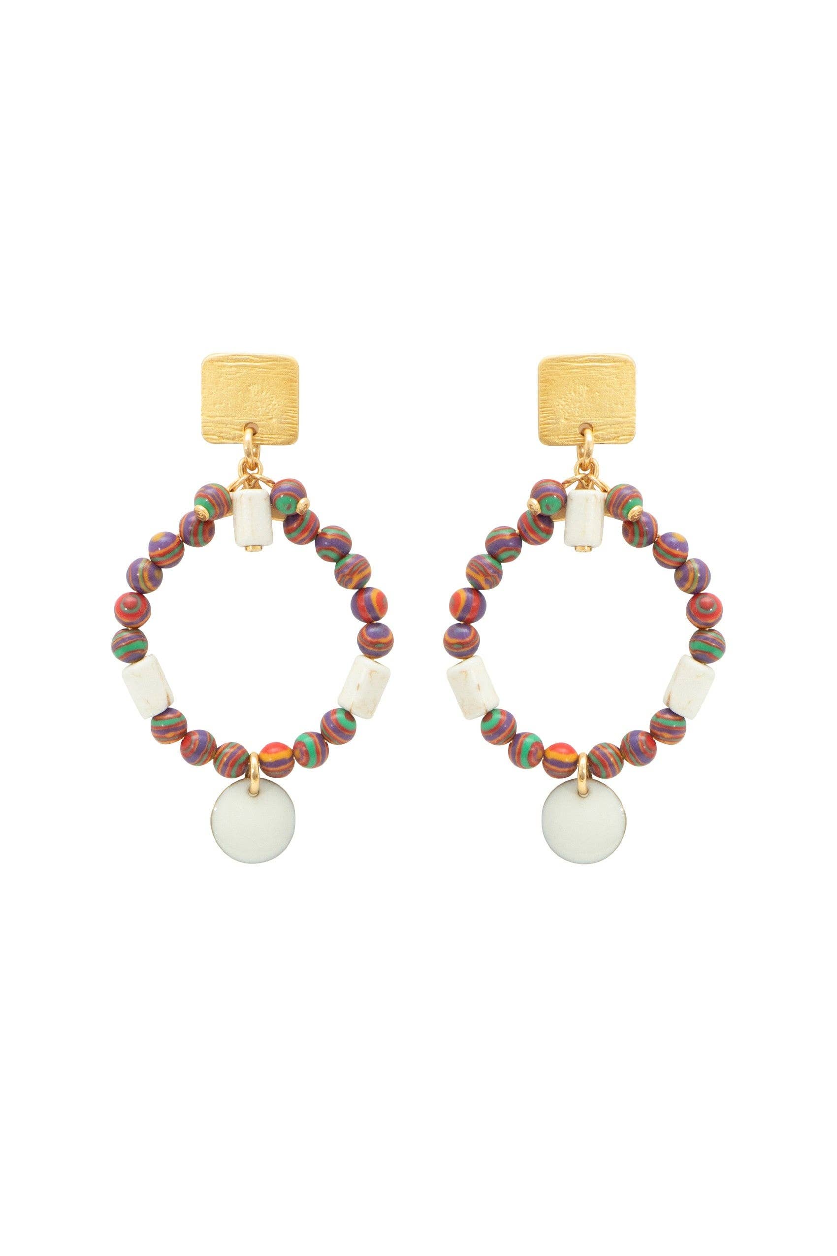 Sofia Godinho - Wholesale Hangende/ronde oorbellen - Maia oorbellen