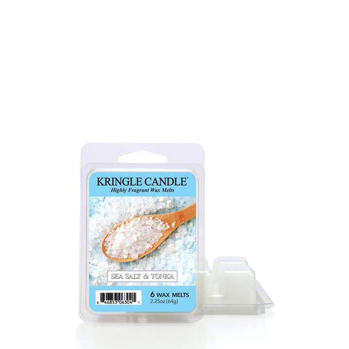 KCC Sea Salt & Tonka Wax Melt for wholesale by Kringle Candle Company