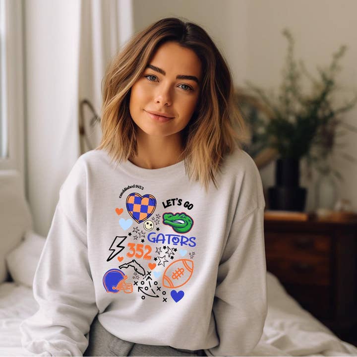 Go Gators DTF Transfer for wholesale by Nashville Design House