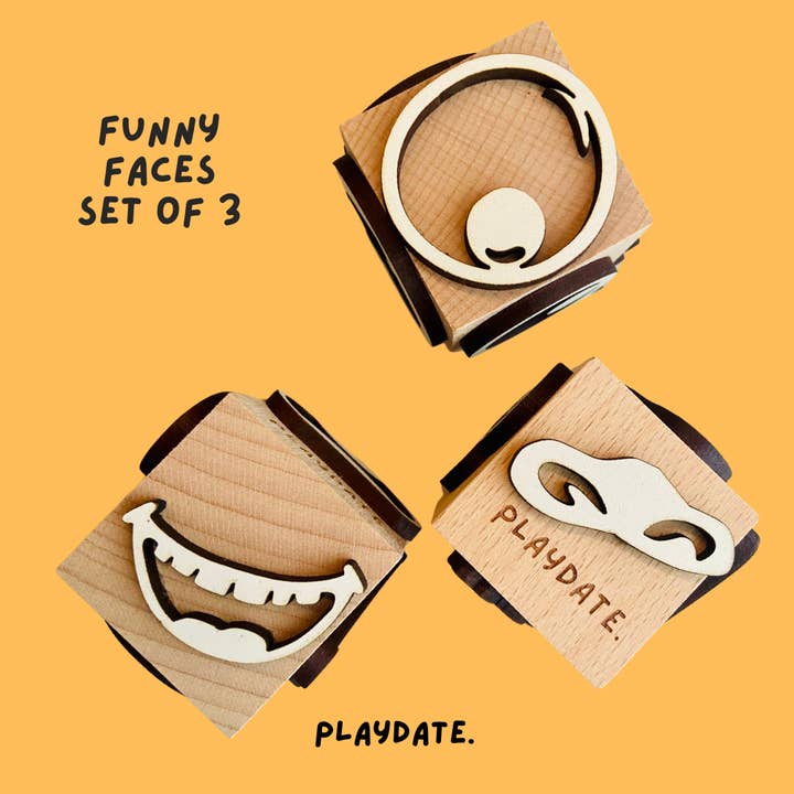 Playdate - Wholesale Wood Toy - Kids - Playdough stampers9
