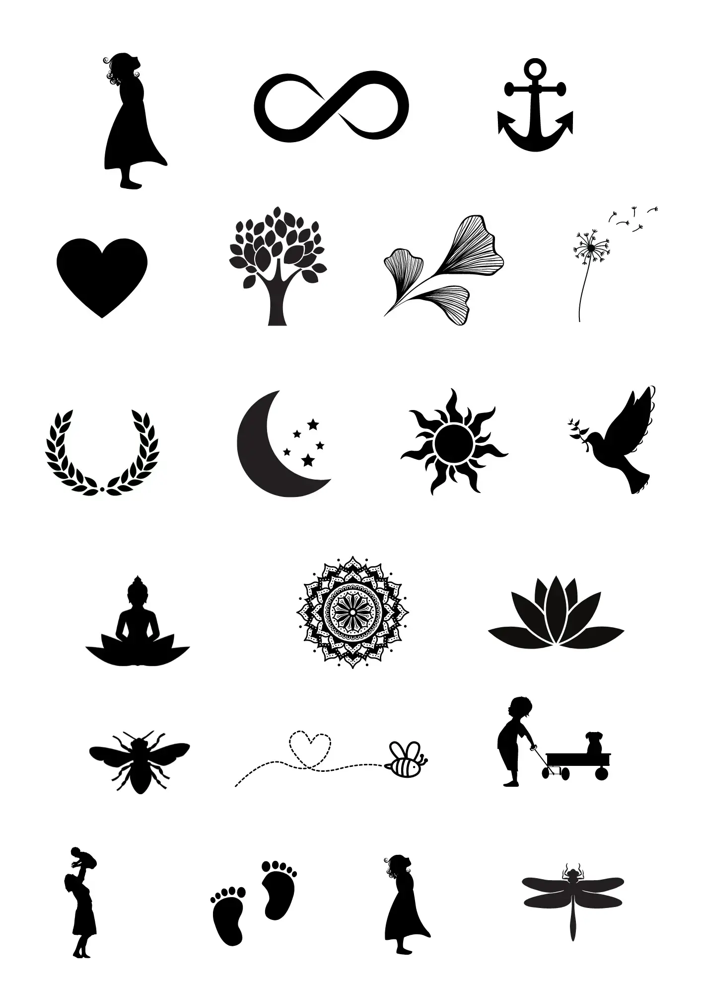 MadamLili - Wholesale Bangle Bracelet - Dandelion Seed Rose Gold Bangle - Rose Gold-plated13