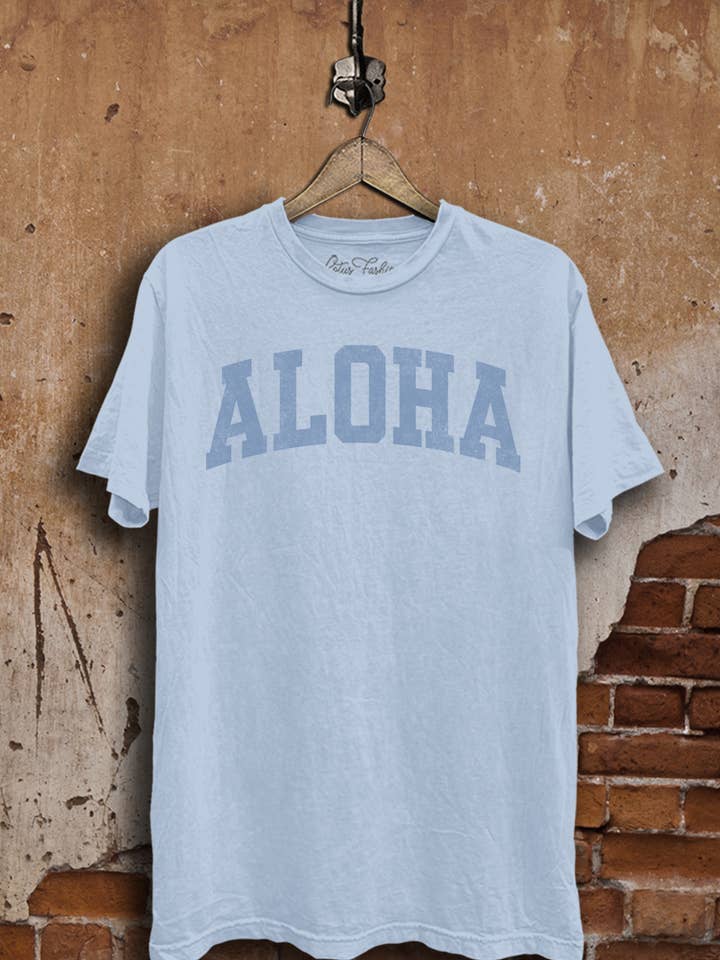 Aloha Graphic Top for wholesale by Lotus Fashion Collection