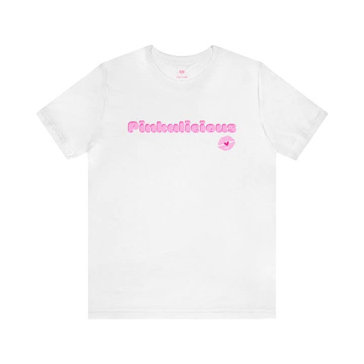 Once Upon a Find Couture - Vendita all'ingrosso Maglietta serigrafata - Bambini - T-shirt a maniche corte in jersey unisex Pinkalicious with kiss4