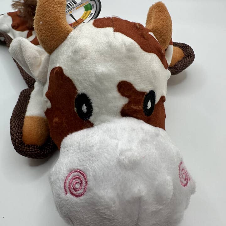 STEELDOG USA LLC – Großhandel Plüschtier – Hund – Holprige braune flache Kuh4