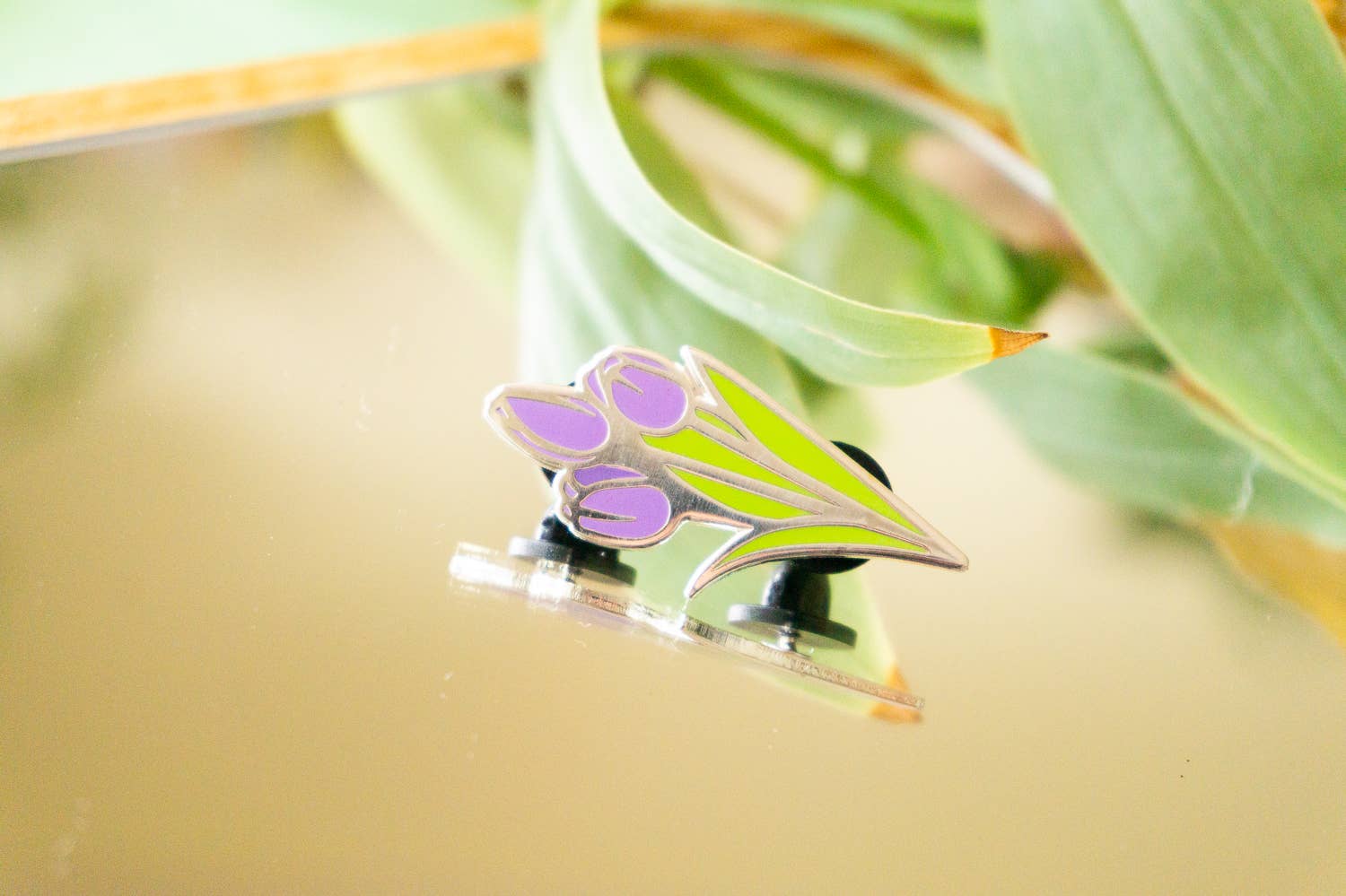 Creative Goodie – Großhandel Anstecker/Button – Tulpen Harte Emaille-Pin Pflanznadel Zimmerpflanzen-Emaille-Pin3