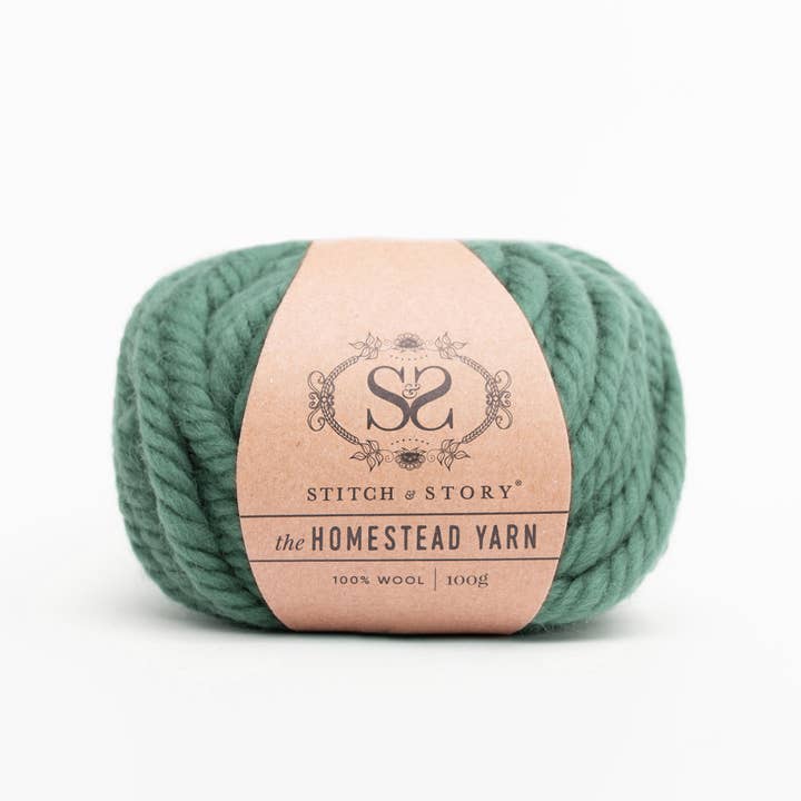 Stitch & Story – Engroshandel Garn – The Homestead Yarn - Tykt garn til begyndere og hurtige projekter6