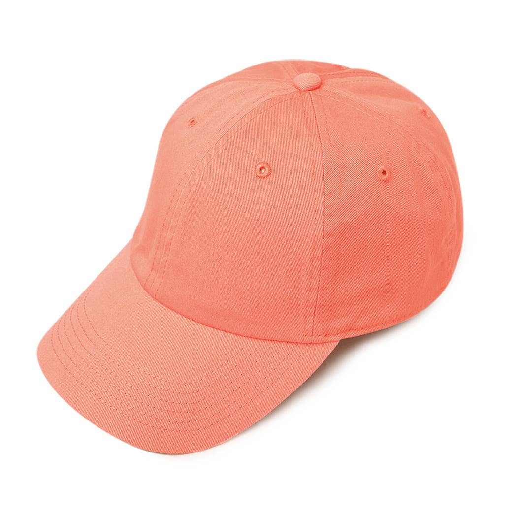 Fashion City - Wholesale Baseball Cap - Unisex - Plain Solid Stone Washed Adjustable Dad Cap14